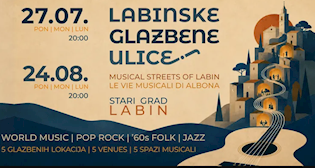 Labin dobiva novu ljetnu manifestaciju- počinju Labinske glazbene ulice