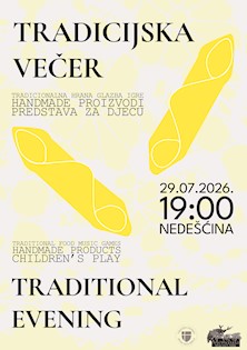 [NAJAVA] U srijedu Tradicijska večer u Nedešćini