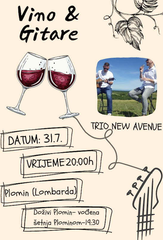 [NAJAVA] 7. izdanje manifestacije Vino i gitare u Plominu