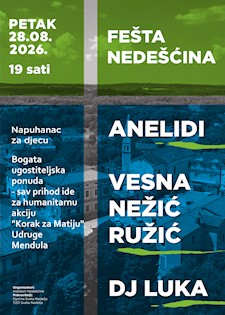 [NAJAVA] U petak fešta u Nedešćini – sav prihod ide za Matiju
