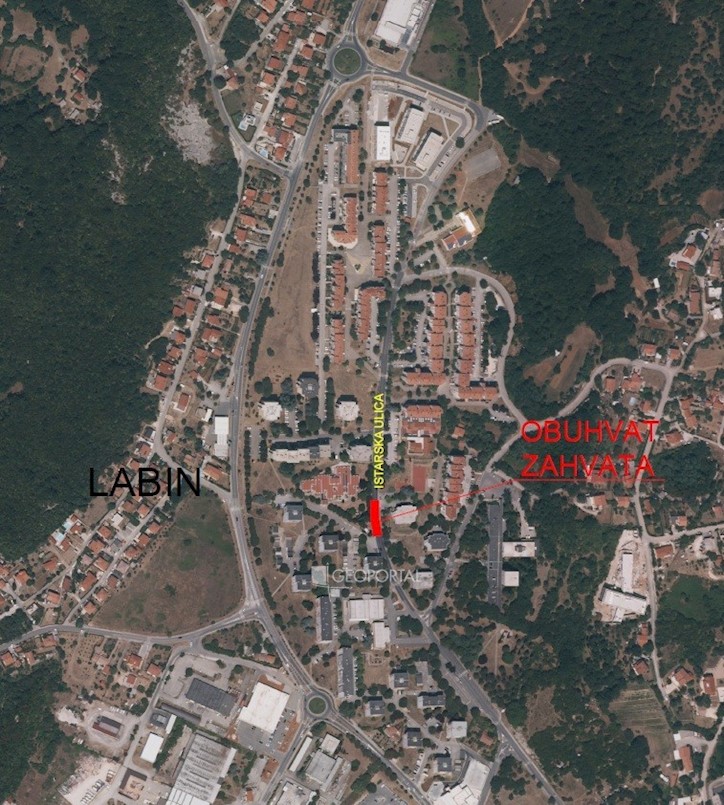 Prvi dan škole - Radovi na Katurama u Labinu - Radovi i privremena regulacija prometa u Istarskoj ulici