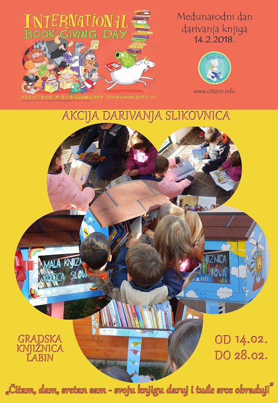 Međunarodni dan darivanja knjiga u Gradskoj knjižnici