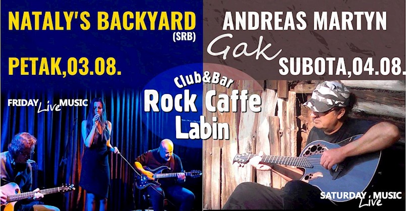 Dva koncerta ovog vikenda u Rock Caffeu