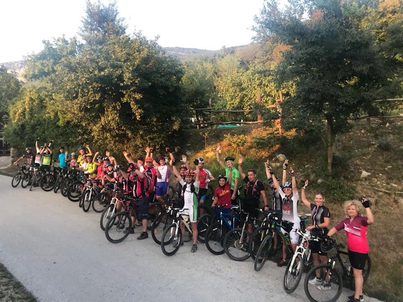 Održana prva MTB biciklijada Kršan night tour