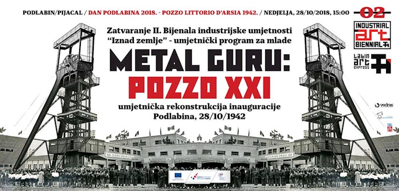 Performansom Metal Gurua “POZZO XXI” u nedjelju 28/10  zaključuje se 2. Bijenale industrijske umjetnosti 