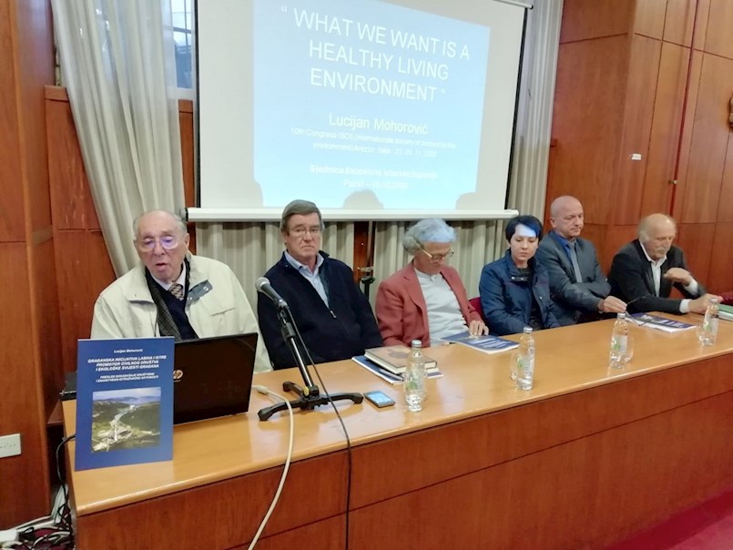Predstavljena knjiga Lucijana Mohorovića „Građaska inicijativa Labina i Istre promotor civilnog društva i ekološke svijesti građana"