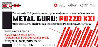 Novi datum performansa Metal Gurua “POZZO XXI” povodom proslave Dana Podlabina je nedjelja 18/11 u 15 sati