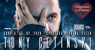 Valentinovo u Pazinu uz Tonyja Cetinskog