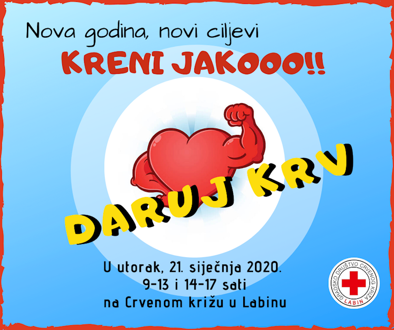 Sutra prva ovogodišnja akcija dobrovoljnog darivanja krvi