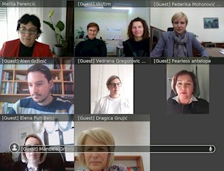 Federika Mohorović Čekada na online sjednici povjerenstva za ravnopravnost spolova istarske županije