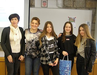  I ove godine se GLOBE grupa SŠMB-a okrunila prvim mjesto na međužupanijskoj smotri