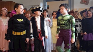 Maškarani dani u OŠ „Ivo Lola Ribar“ Labin 2019