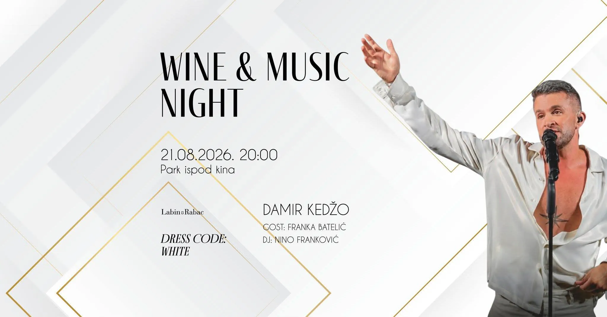 Wine & Music Night, Labin - Damir Keđo i Franka Batelić