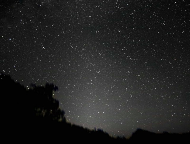 Zodijakalna svjetlost na nebu može se vidjeti i iz Istre