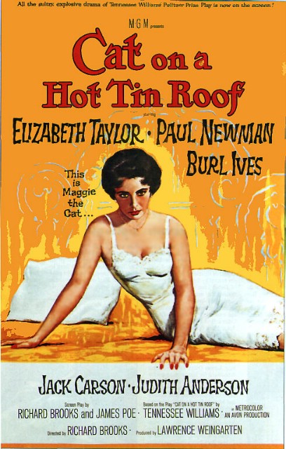 Filmoteka: Mačka na vrućem limenom kovu / Cat on a Hot Tin Roof (1958)