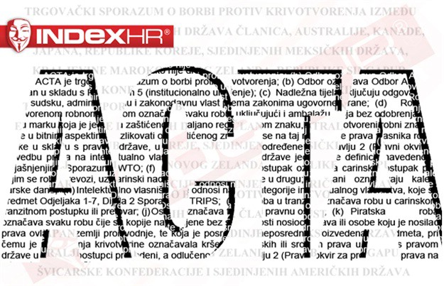 Dowloadajte dokument ACTA-e na hrvatskom jeziku by Index.hr