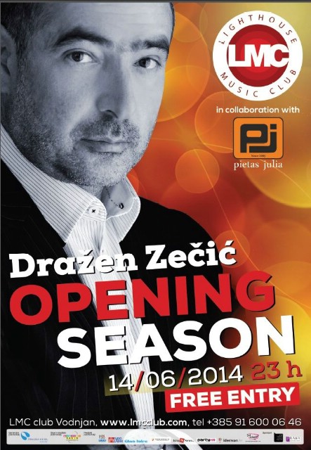 Otvorenje LMC-a 14. lipnja 2014. uz besplatan koncert  Dražena Zečića