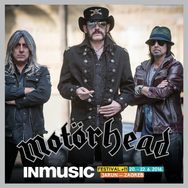 Legendarni Motörhead – još jedan headliner INmusic festivala!