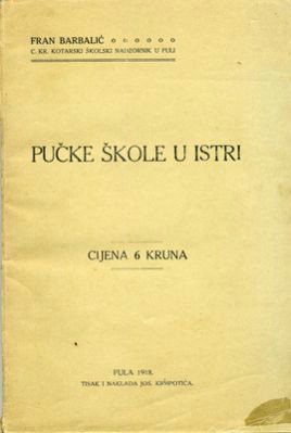 IZ POVIJESNE ŠKRINJICE ISTRE: Hrvatske škole za Austrije