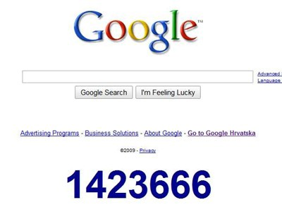 Što odbrojava Google?