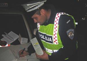 Najava prometne akcije "Nadzor alkoholiziranosti vozača" diljem Istre