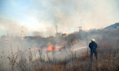 Prošlog tjedna na području Labinštine 6 manjih požara
