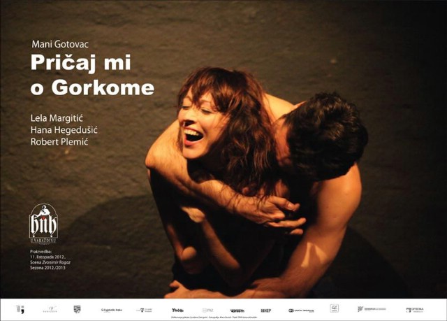 Predstava nastala po biografskim zapisima poznate teatrologinje Mani Gotovac `Pričaj mi o Gorkome` 09. ožujka u Kinu Labin