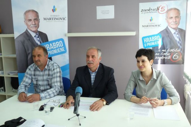 I novi gradski vijećnik Darko Martinović podržava Željka Ernečića u drugom krugu