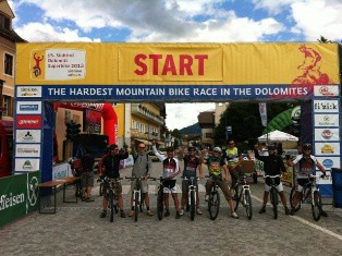 Istrani na mountainbike utrci u Dolomitima Suberbike 2013