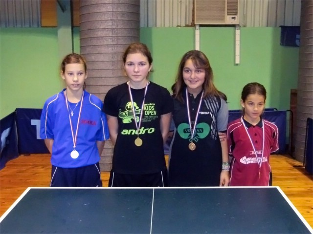 Emili Topčagić osvojila zlato na regionalnom prvenstvu u stolnom tenisu za kadete u Umagu