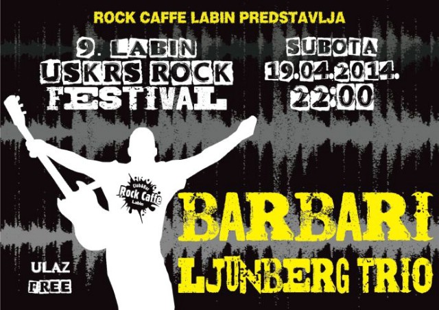 Tri koncerta za Uskršnji vikend u labinskom Rock Caffe-u