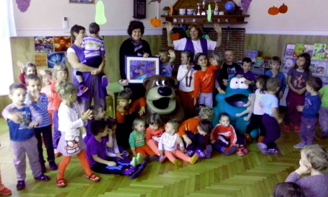 Općina Raša: Vesele kante za vrtićarce