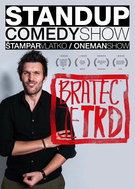 Stand up comedy show Vlatka Štampara `BRATEC JE TRD` 04.04.2015. u  Kinu Labinu