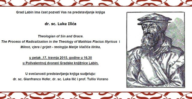 Predstavljanje knjiga dr. sc. Luke Ilića na temu Matije Vlačića Ilirika