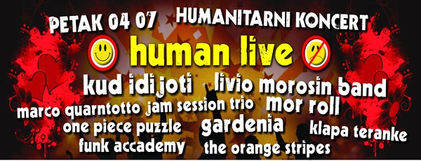 I The Orange Strips na humanitarnom koncertu "Human live" za Opću bolnicu Pula