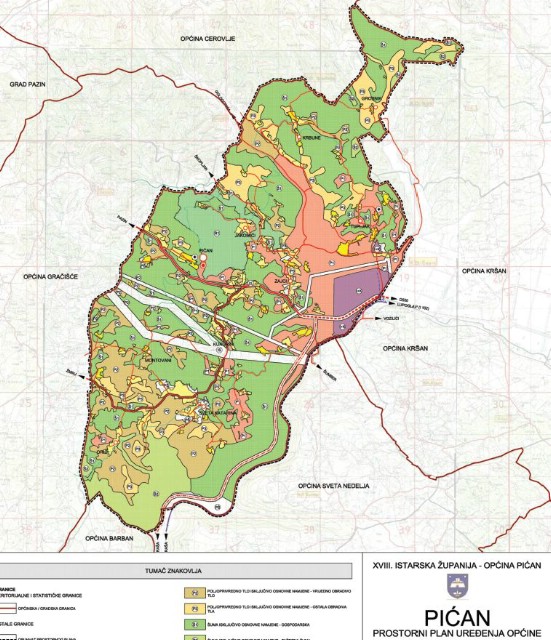 U Općini Pićan javne rasprave o prostornim planovima