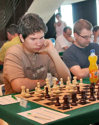 Tomislav Fabeta 11, na državnom pojeidnačnom prvenstvu u šahu