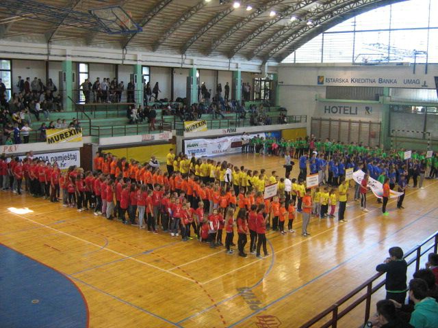 Svečano otvorena 8. Olimpijada osnovnih škola Labinštine!