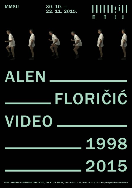 Izložba Alena Floričića ` Video 1998.-2015.` u MMSU u Rijeci