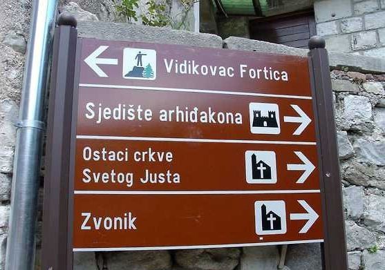 Dvojezična turistička signalizacija u starom Gradu od iduće godine