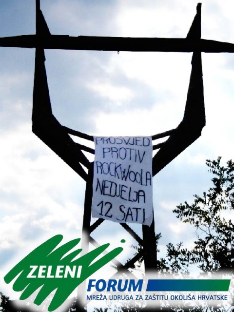 I Zeleni forum podržava ''Prosvjed protiv Rockwoola - nedjelja, pet do 12''