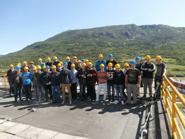 Posjeta učenika i profesora SŠMB  Termoelektrani Plomin i Sunčanoj elektrani „Novi Labin“