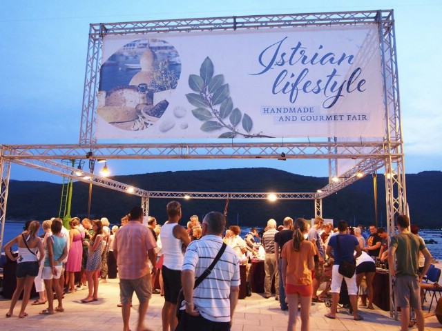 Istrian lifestyle - handmade and gourmet fair u Rapcu Rabac riva – 26.8., 2.9., 9.9.2016.