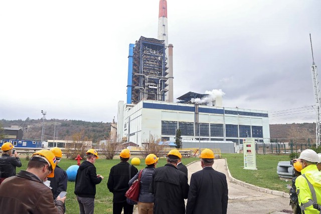 Otvoreno gradilište DENOX postrojenja Termoelektrane Plomin 2