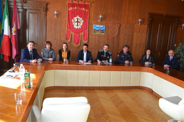 Održan prijem za predstavnike Stožera civilne zaštite Grada Labina i općina Labinštine