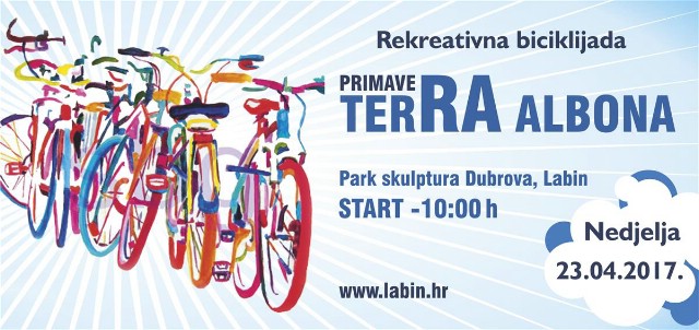 Poziv na proljetnu biciklijadu „Terra Albona“