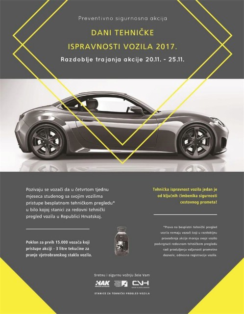 Preventivno–sigurnosna akcija `Dani tehničke ispravnosti vozila 2017.`