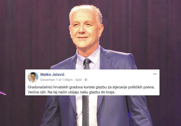 Matko Jelavić: Ovo je prvi put da čujem da srpski izvođač pjeva za katolički Božić u hrvatskom gradu
