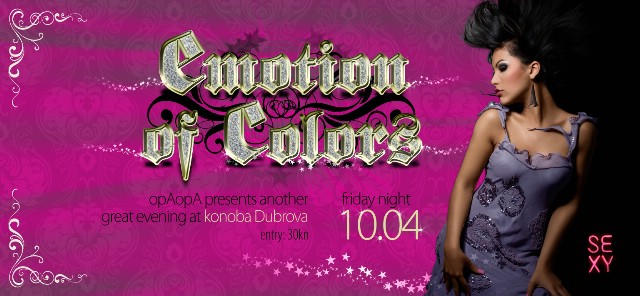 opAopA presents: Emotion of Colors @ Konoba Dubrova 10.04.2009.